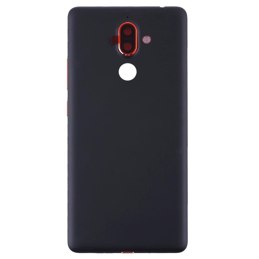 Ouxa Battery Door Back Panel Housing for Nokia 7 Plus / 7+ : Black