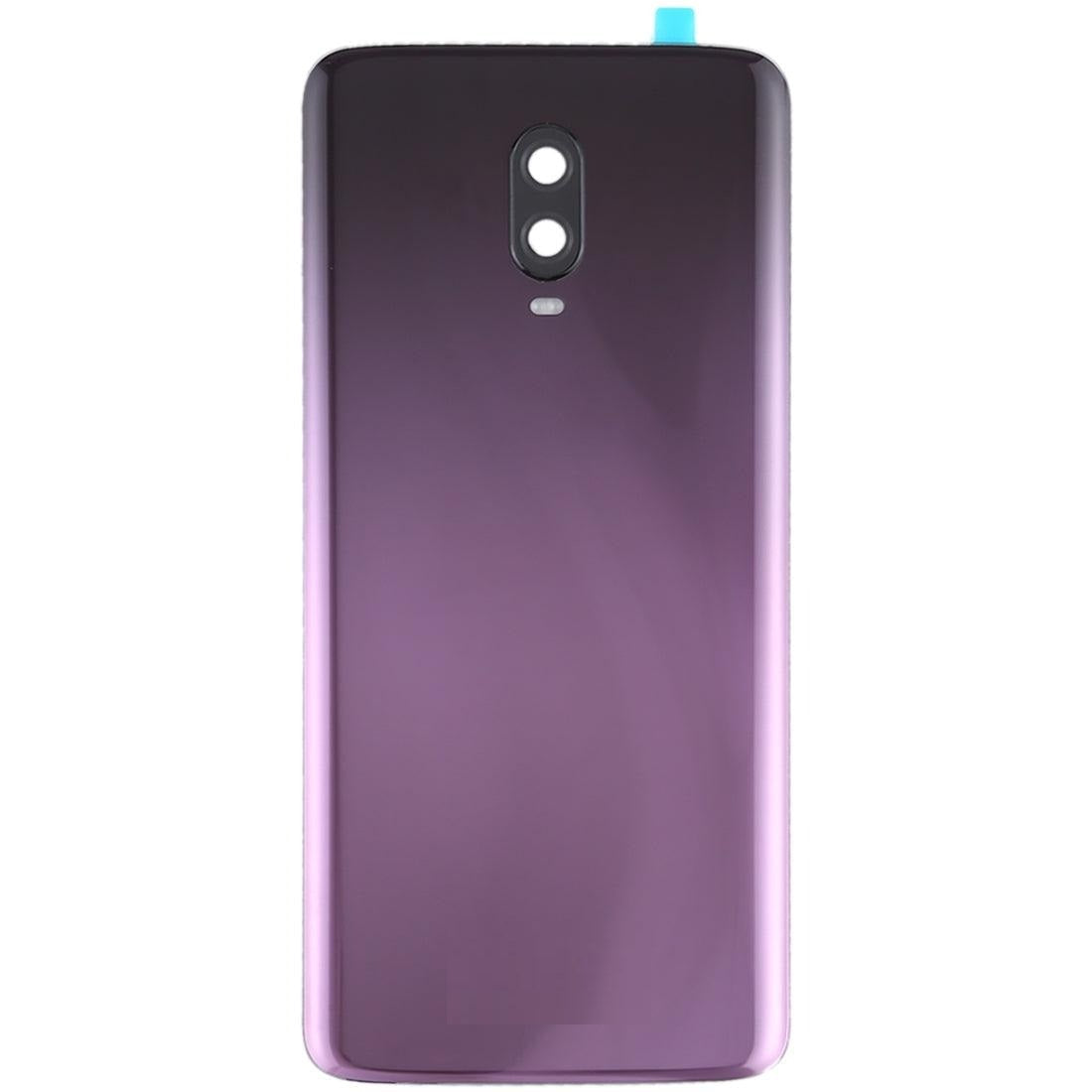 Ouxa Battery Door Back Panel Housing for Oneplus 6T {With Camera Lens} : Purple