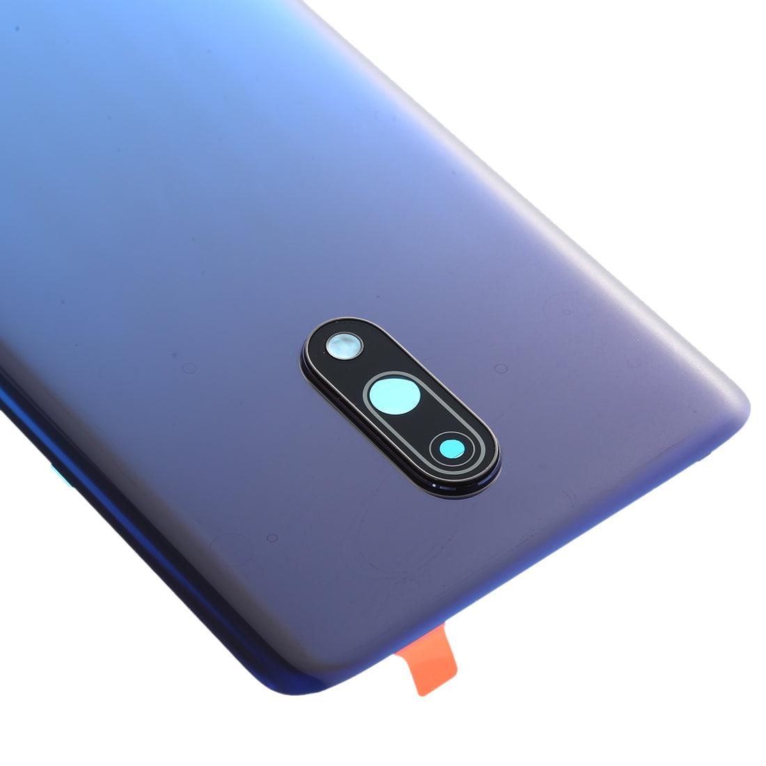 Ouxa Battery Door Back Panel Housing for Oneplus 7 {With Camera Lens} : Blue