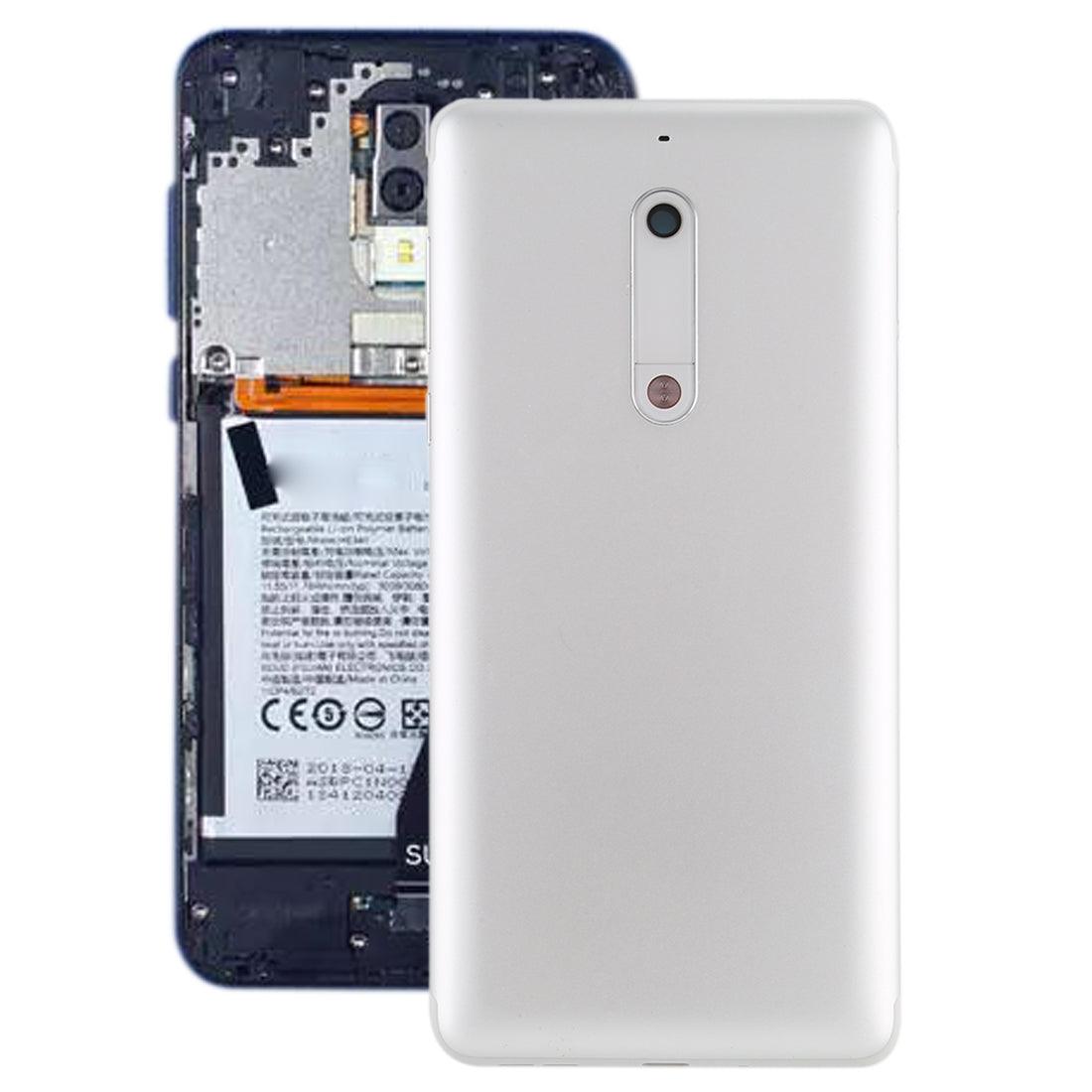 Ouxa Battery Door Back Panel Housing for Nokia 5 : White