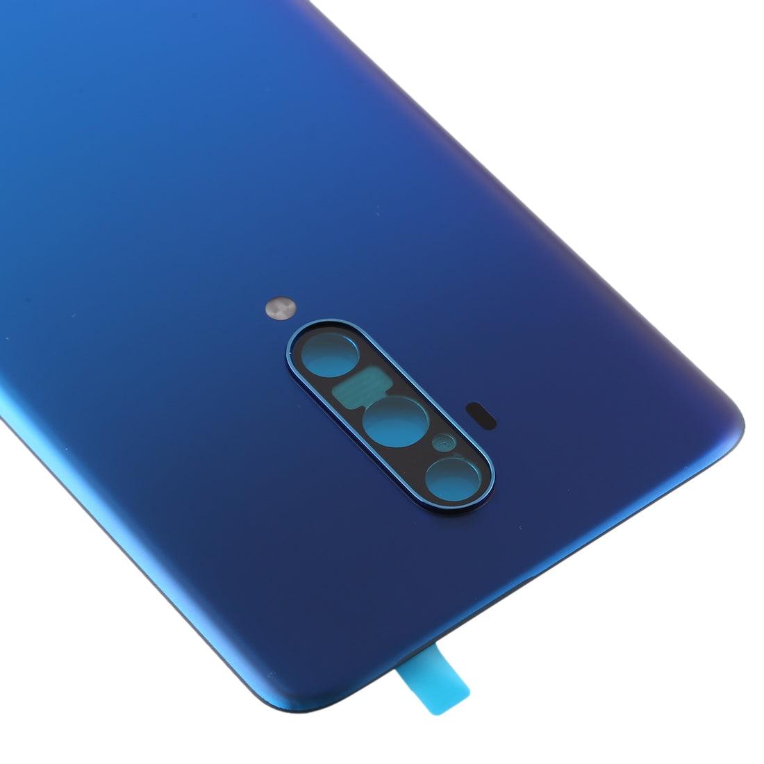 Ouxa Battery Door Back Panel Housing for Oneplus 7T Pro {With Camera Lens} : Blue