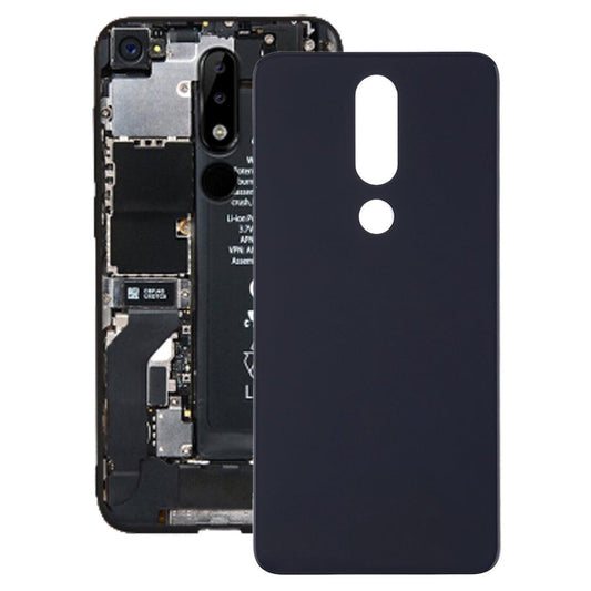 Ouxa Battery Door Back Panel Housing for Nokia 5.1 Plus X5 : Black