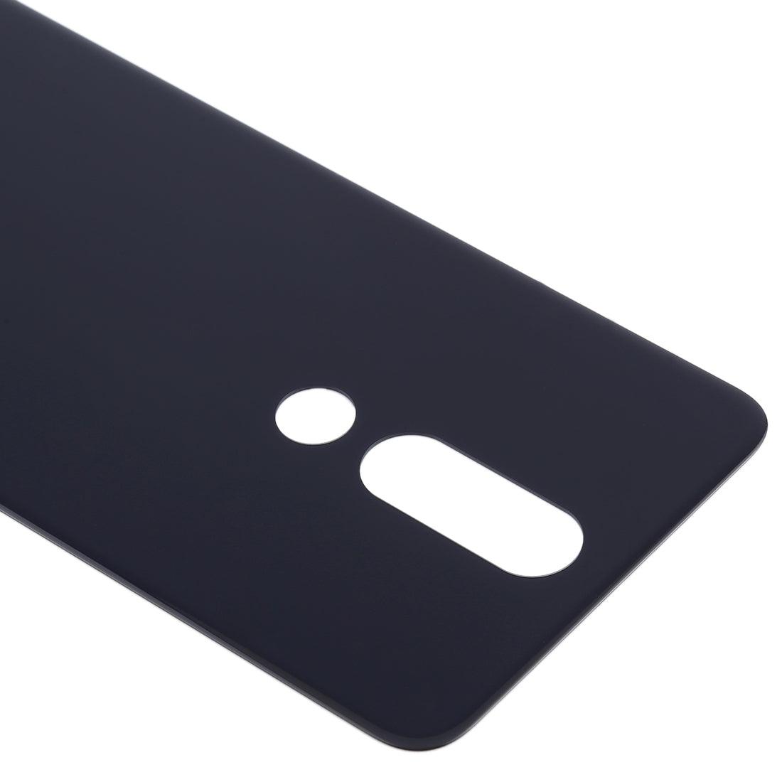 Ouxa Battery Door Back Panel Housing for Nokia 5.1 Plus X5 : Black