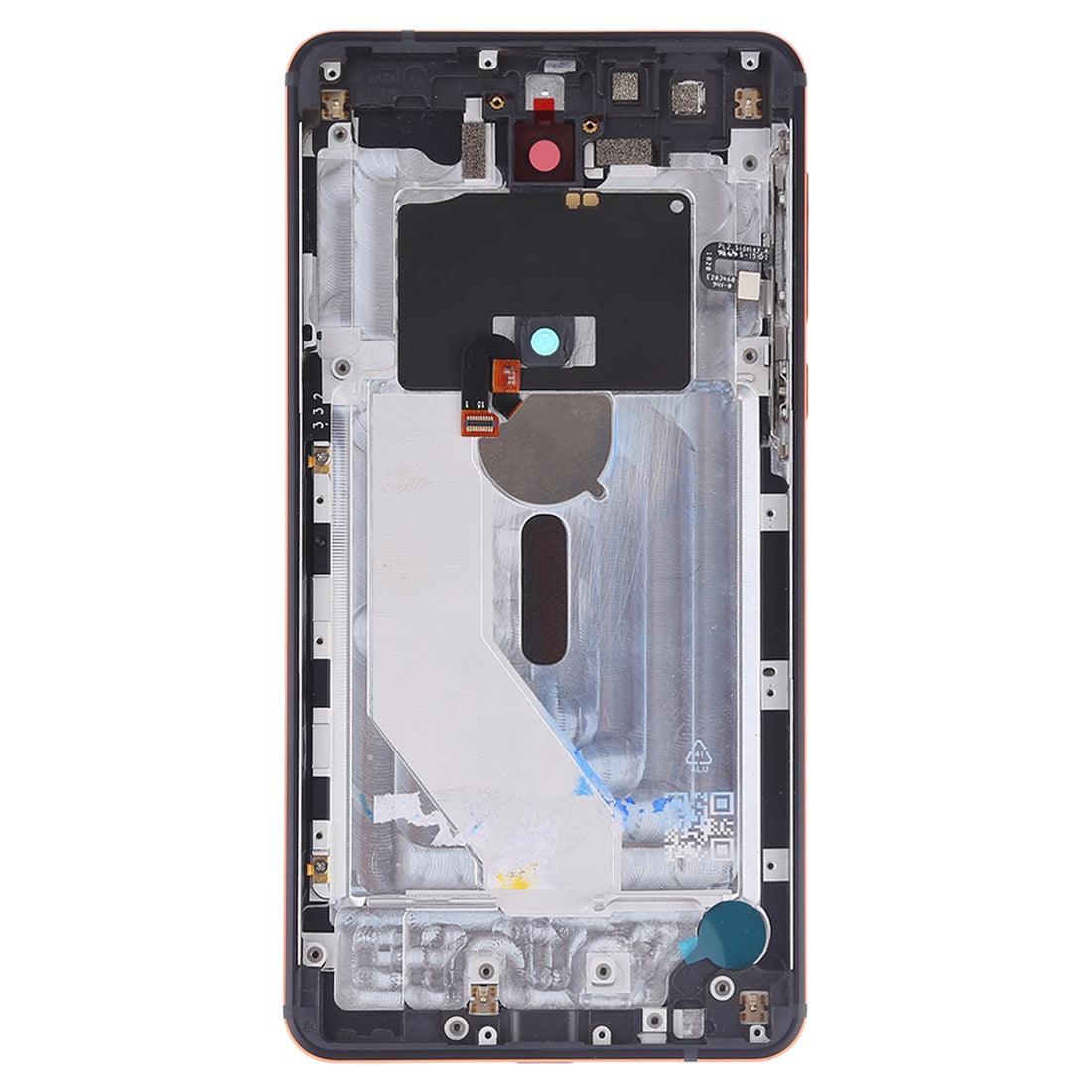 Ouxa Battery Door Back Panel Housing for Nokia 6.1 : Black