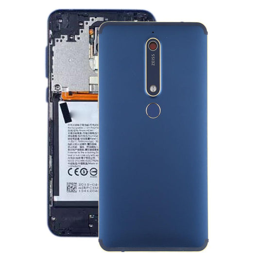 Ouxa Battery Door Back Panel Housing for Nokia 6.1 : Blue