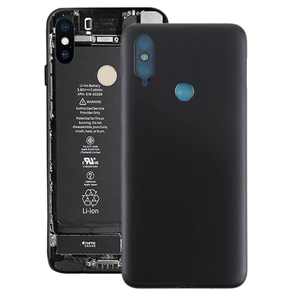 Ouxa Battery Door Back Panel Housing for Xiaomi Mi A2 : Black