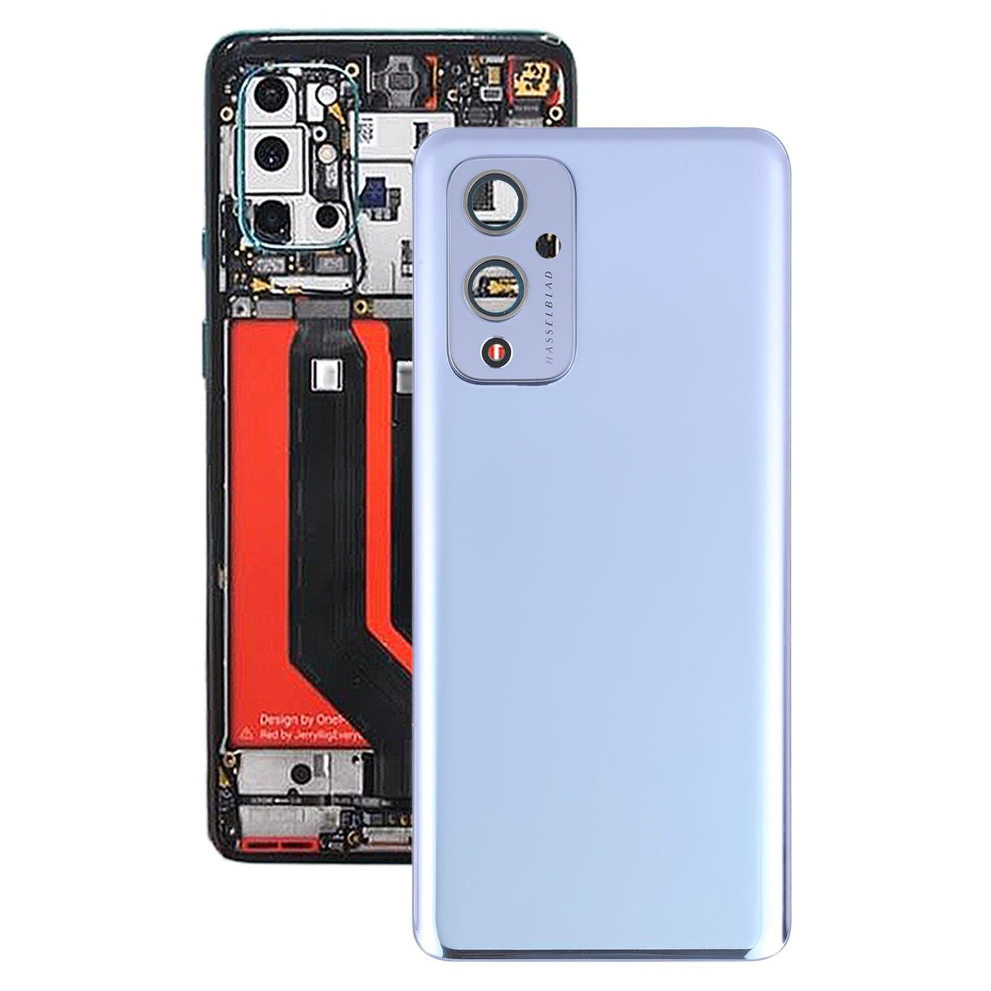 Ouxa Battery Door Back Panel Housing for Oneplus 9 : Purple