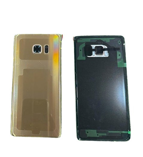 Back Panel Glass With Camera Lens for Samsung Galaxy Note 7 (N930) Gold Platinum