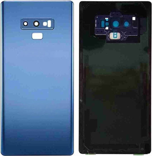 Back Panel Glass With Camera Lens for Samsung Galaxy Note 9 Blue