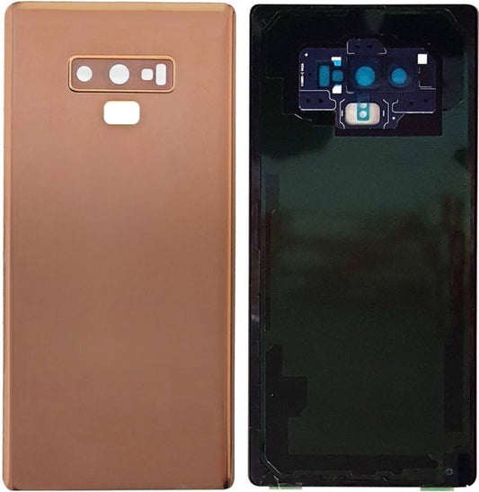 Back Panel Glass With Camera Lens for Samsung Galaxy Note 9 Brown