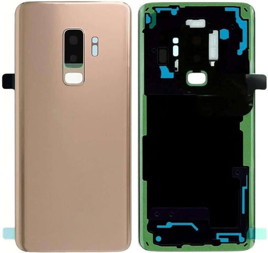 Back Panel Glass With Camera Lens for Samsung Galaxy S9 Plus Sunrise Gold