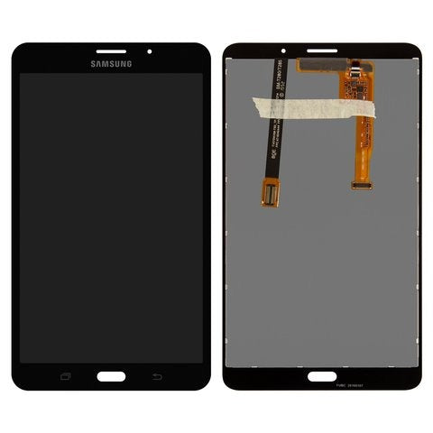 Ouxa Lcd Display Combo Folder for Samsung Galaxy Tab A 7.0 (2016) LTE (SM-T285) : Black