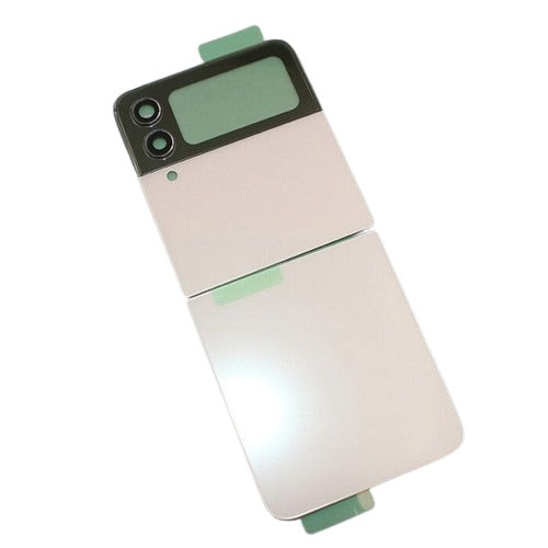 Back Panel Glass With Camera Lens for Samsung Galaxy Z Flip 4 Gold