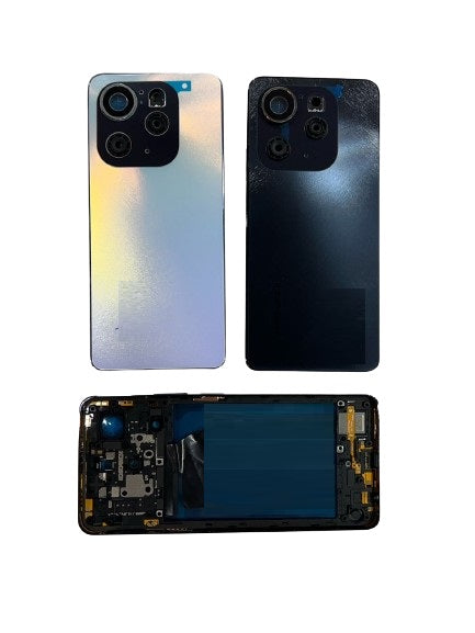 Ouxa Back Panel Housing Body for Infinix Spark 20 Pro Black