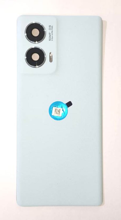 Ouxa Back Panel with Camera Glass for Moto Edge 50 fusion Silver