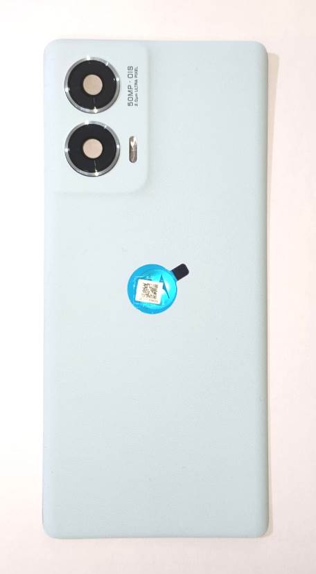 Ouxa Back Panel with Camera Glass for Moto Edge 50 fusion Silver