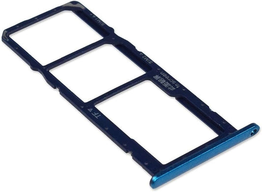 Ouxa Sim Tray Slot Holder for Huawei Honor Y7 Prime 2019 Blue