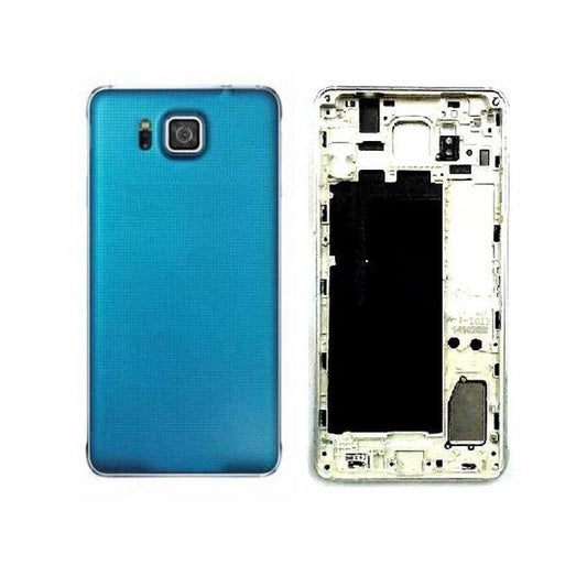 Ouxa Back Panel Housing Body for Samsung Galaxy Alpha  Blue