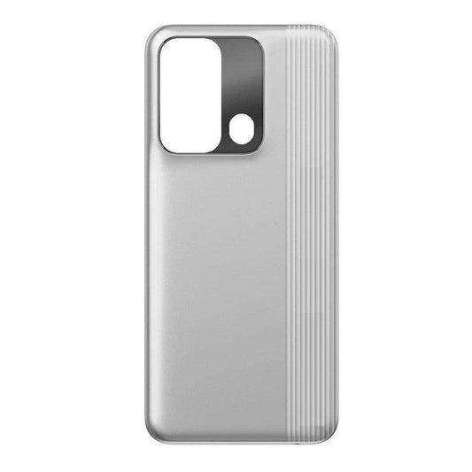 Ouxa Battery Door Back Panel Housing for Tecno Spark 8C : Silver