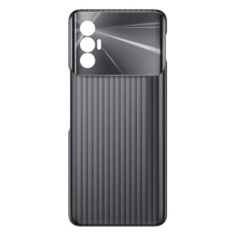 Ouxa Battery Door Back Panel Housing for Tecno Spark 8 Pro : Black