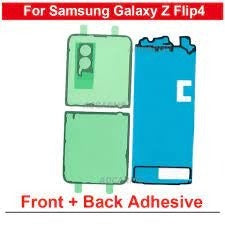 Ouxa Front & Back Full Gasket Adhesive Sticker for Samsung Galaxy Z Flip 4