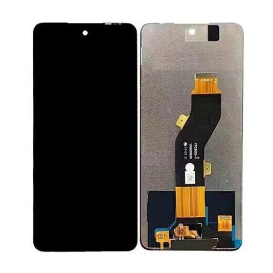 Ouxa Lcd Display Combo Folder for Infinix Smart 8 Hd Black