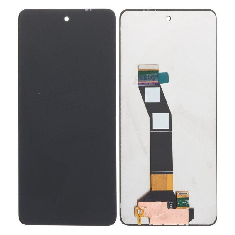 Ouxa Lcd Display Folder Combo for Moto G04 Black