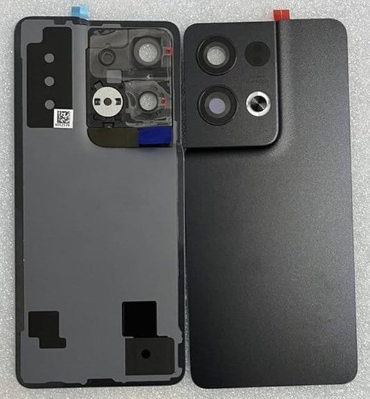 Ouxa Back Panel with Camera Lens for Oppo Reno 8 Pro Black