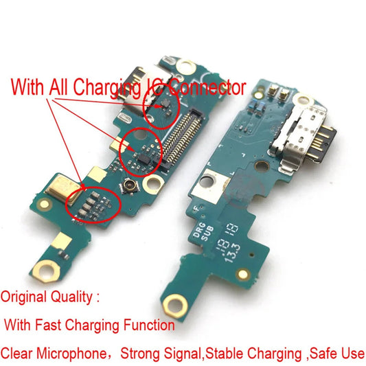 Ouxa Charging Port Connector Board Flex for Nokia 6.1 Plus