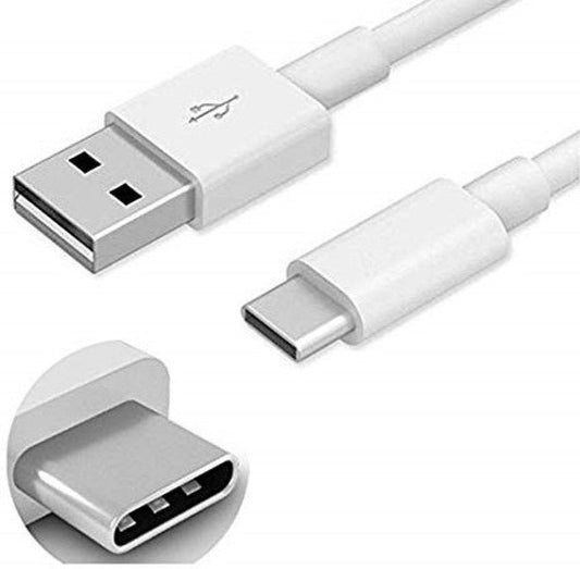 Ouxa Type-C Data Cable Fast Charging, Data Transfer for All Device 90 CM White (3 Months Warranty)