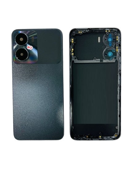 Ouxa Back Panel Housing Body for Vivo Y56 Black